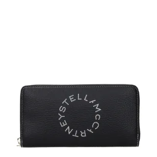 Stella McCartney schwarze Lederbörse
