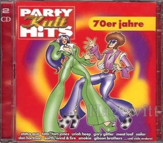 Party Kult Hits 70er Jahre [Audio CD] Various Ram Jam Status Quo Toto Uriah Heep Simon & Garfunkel Bohannon Dan Hartman Earth Wind & Fire Billy Ocean