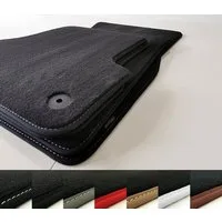 Profi Mats Passform-Fußmatten Velours Fussmatten passend für VW Golf 6 VI Cabrio 2011-2016 Premium, Velours Fussmatten passend für VW Golf VI Cabrio 2011-2016 Premium