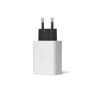 Google Pixel Schnell-Ladegerät [30 Watt USB-C] clearly white