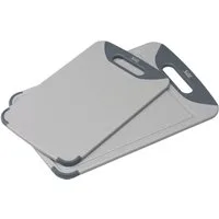 Silit Schneidebrett, Kunststoff, (Set, B/L: 25/38 und 20/32 cm), rutschfest, beidseitig nutzbar