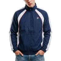 Fila Trainingsjacke Jacke Fila Pistoia Colour-Blocking-Design mit Paspeldetails