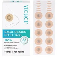 P-Beauty Cosmetic Accessories Nasenpflaster Magnetische Nasenstrip Nasenpflaster Schnarchreduzierung Schnarchstopp, Nasenclip, Schnarchstopp, Set,Nasenstrip