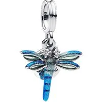 Pandora Charm-Einhänger 793745C01, Tiere, Libelle, Zirkonia, Emaille