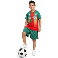Fashion Boy Fußballtrikot Fussball Fan Set Portugal, Trikot + Shorts, JS286e (Set)