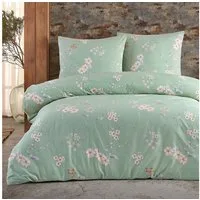 Buymax Bettwäsche Adalia, Aria, Renforcé, 4 teilig, Bettbezug-Set 155x220 cm 100% Baumwolle mit Reißverschluss hochwertig