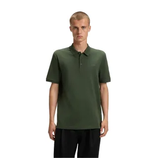 Hugo - "Donos" Poloshirt für Herren, Baumwolle (Dunkelgrün)