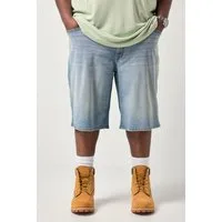 STHUGE Bermudas Jeans-Bermuda 5-Pocket Baggy Fit