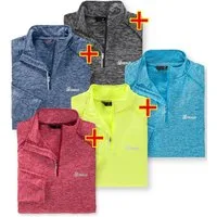 Reusch Funktionsshirt (Set, 5er-Pack) Reflektierende Details für bessere Sichtbarkeit