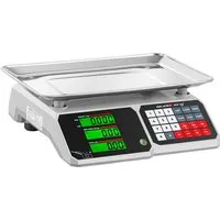 Steinberg Systems Präzisionswaage Kontrollwaage 30 kg / 1 g Ladenwaage Preiswaage Marktwaage Tischwaage