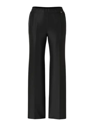 Marc Cain Pants - Weit und mit Bügelfalte – Hose WASHINGTON black - Gr. - 42