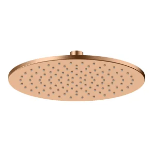 Herzbach LIVING SPA Slim-Regenbrause Ø250mm Copper Steel, 11.600250.1.39 11.600250.1.39