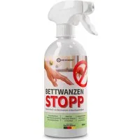 HEIMWERT Insektenspray Milbenspray Bettwanzen Spray 500 ml, Sofortschutz für Matratze Polster und Textilien
