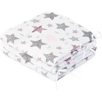 Amilian Bettnestchen - Bettumrandung 180x30 cm für Kinderbett 120x60 geeignet (Kopfschutz), (Nestchen, Kantenschutz), Umrandungen