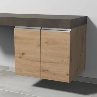 Sanipa Anbau-/Solitärschrank 2morrow (L2392) 510x600x520 Eiche-Natural-Touch, L239285 L239285