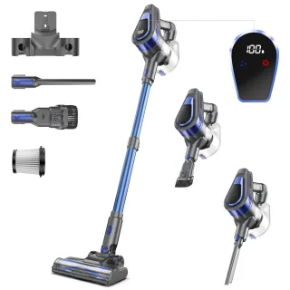 [EU Direct] INSE N16 Cordless Vacuum Cleaner 2-in-1 Stick & Handheld Vacuum 45-Min Runtime 1.5L Dustbin 5-Layer Filtrati