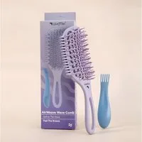 ibettertec Haarbürsten-Set Haarbürsten-Set Entwirrbürste für Nass & Trocken Haar, Haarbürsten-Set Entwirrbürste Paddle Bürste, Haarbürste für Nass- & Trockenhaar, Anti-Frizz Stylingbürste für Damen Herren