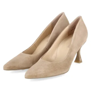 Paul Green Pumps  Beige - Gr. 38,5 -  Echt Leder