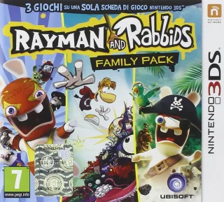 Rabbids & Rayman FamilyPack (PEGI) [Nintendo 3DS]