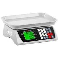 Steinberg Systems Präzisionswaage Kontrollwaage 30 kg / 1 g Ladenwaage Preiswaage Marktwaage 2 LCD