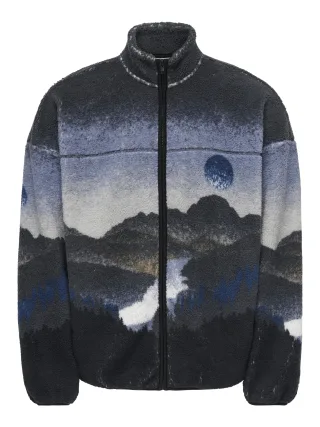 ONLY&SONS - ONSADAM LIFE OVZ LANDSCAPE SHERPA VD Dark Navy - Gr. - L
