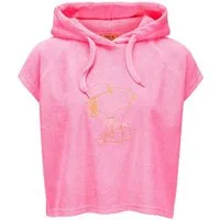 Codello Hoodie Codello Peanuts Gecroppter Frottee-Hoodie mit Snoopie-Stickerei