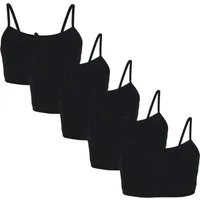 TupTam Bustier TupTam Mädchen Bustier mit Spaghettiträger 5er Pack