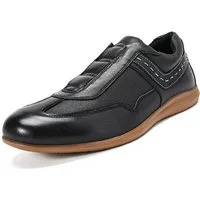 Allthemen Slip-On Sneaker Bequeme Herren Schlupfschuh im Vintage Freizeit Slip-On Sneaker