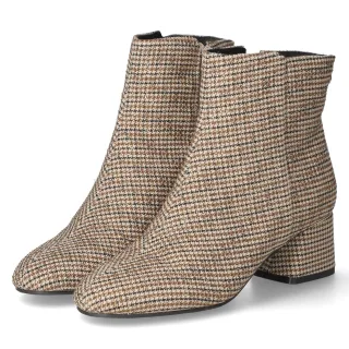 La Strada Ankle Boots  Beige - Gr. 37 -  Textil und Synthetik