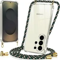 CoolGadget Handykette Handyhülle mit Handyband für Samsung Galaxy S26, Case zum Umhängen Kette Halsband Kordel mit Hülle für Samsung S26