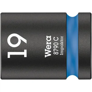 Wera 8790 C Impaktor Steckschlüsseleinsatz mit 1/2"-Antrieb Blau - 05004576001