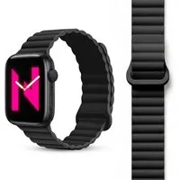 Nalia Smartwatch-Armband Apple Watch 38mm/40/41/42(Serie 10/11), Magnetisches Silikon Ersatzband / für Sport Fitness Uhr / Atmungsaktiv