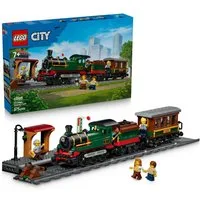 LEGO® Klassischer Dampfzug (60511), LEGO City Konstruktionsspielsteine, (575 St), Made in Europe