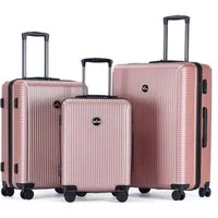 Blade Hartschalen-Trolley Erweiterbares Handgepäck - Leichter Rollkoffer aus ABS+PC