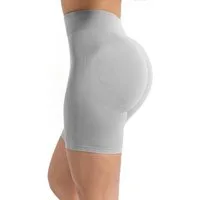 Smilodox Shorts Batik Ruth, High Waist V-Shape Hotpants mit Scrunch Yoga & Fitness Seamless Push Up Radlerhose Squatproof Sporthose Gym Freizeit