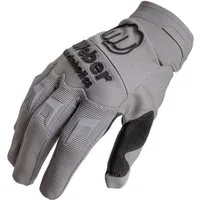 Weber GmbH Motorradhandschuhe Weber #Werkeholics Handschuhe grau / schwarz mit hervorragendem Grip, Fingerknöchelprotektoren