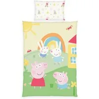 Baby Best Babybettwäsche Peppa Pig, Renforcé, 2 teilig, Wendebettwäsche