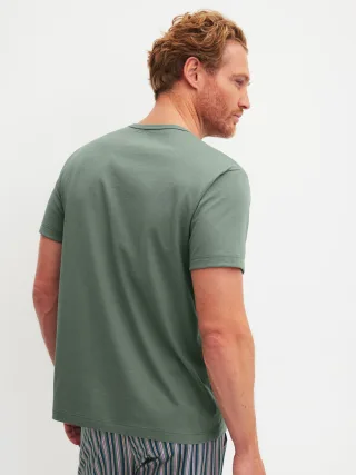 CALIDA - HERREN T-Shirt laurel green - Gr. - XL