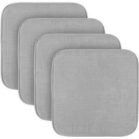 Bestlivings Stuhlkissen Struktur 38x38 cm, verschiedene Farben & Sets, Anti-Rutsch-Rückseite, angenehme Polsterung, für Indoor/Outdoor