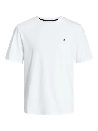 JACK&JONES - JJEPAULOS TEE SS CREW NECK NOOS PLS White