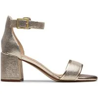 Clarks Clarks Ezoria Mae 26181296 4, Sandaletten, Gold, Damen Sandalette