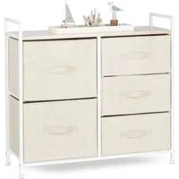 relaxdays Standregal Regalsystem verschiedene Varianten beige, F