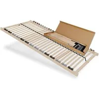 Lattenrost 7-Zonen Komfort für besten Schlaf, Schlaftroll, Stabil, atmungsaktiv & in 80x200 bis 140x200 cm
