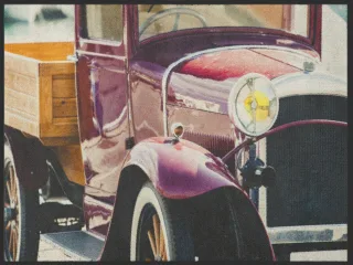 Fussmatte Oldtimer 4906 | Größe: 60 cm x 45 cm