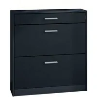 InnoFurn Schuhschrank Roma Schuhkipper (schmaler Flurschrank) Platzsparender Schuhkipper Flurschrank für Diele Flur Garderobe
