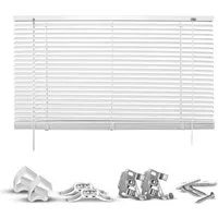 Good Life Jalousie Matti, ohne Bohren, freihängend, Klemmfix-Jalousie aus Aluminium