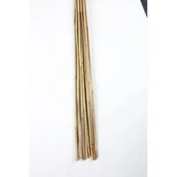 BURI Rankhilfe 10er Set Bambus-Stangen L 90cm, ø 8-10mm Rankhilfe Pflanzenstab Stange