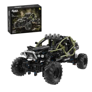 TUOMU T6007 Wild Adventure Off-road Truck 4WD Dual Control Programmable Building Block Brick Assembly Kit Kids Christmas