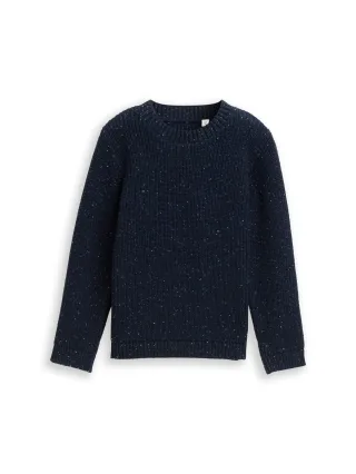 tom tailor kids - Strickpullover aus Noppengarn sky captain blue - Gr. - 110