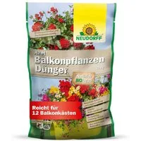 Neudorff Rasendünger Bio - Azet BalkonpflanzenDünger 750 g für 12 Blakonkästen, Bio Dünger mit 100 Tagen Langzeitwirkung sorgt für farbenfrohe Blüten aller Topf-, Kübel- und Balkonpflanzen, aus natürlichen Rohstoffen